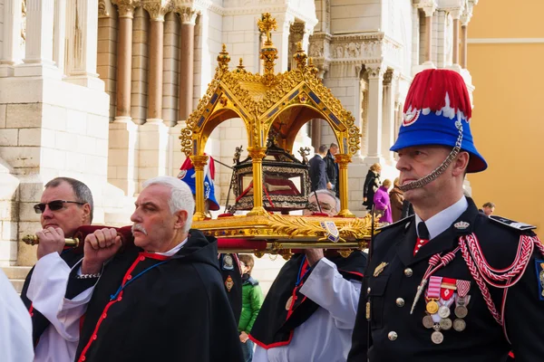 Saint Devota Juhlat Monacossa - 2015 — kuvapankkivalokuva