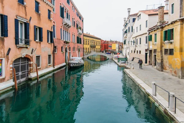 Kanalen, Venetië — Stockfoto