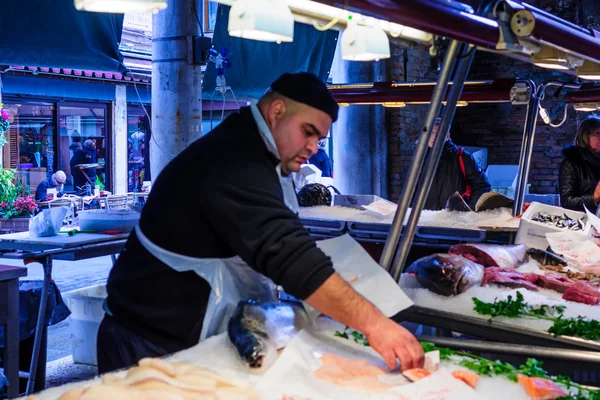 魚市場、ヴェネツィア — ストック写真