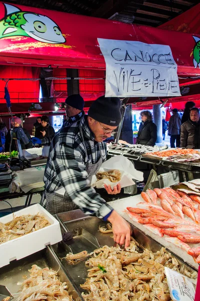 Fish market, Venice — Stock Photo, Image