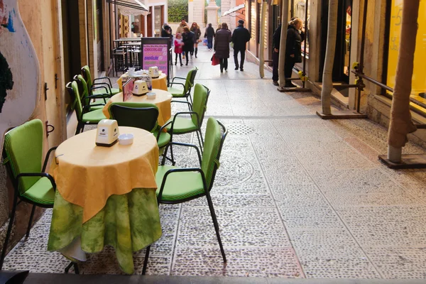 Pouliční scény, Bassano del Grappa — Stock fotografie