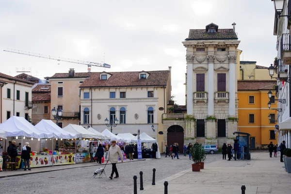 Praça del Castello, Vicenza — Fotografia de Stock