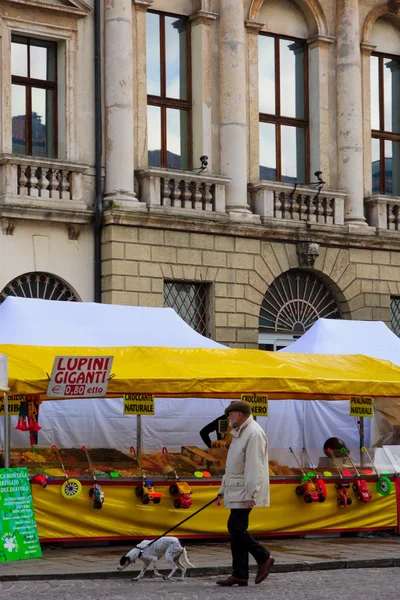 Piazza del Castello, Vicenza — Foto Stock