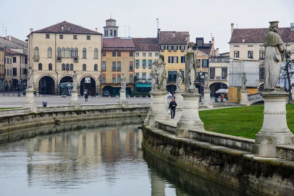 Piazza Prato della Valle, Pádua — Fotografia de Stock