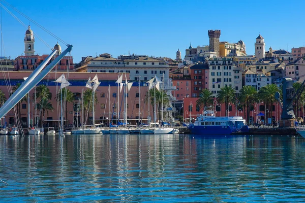 Gamla hamn, Genua — Stockfoto