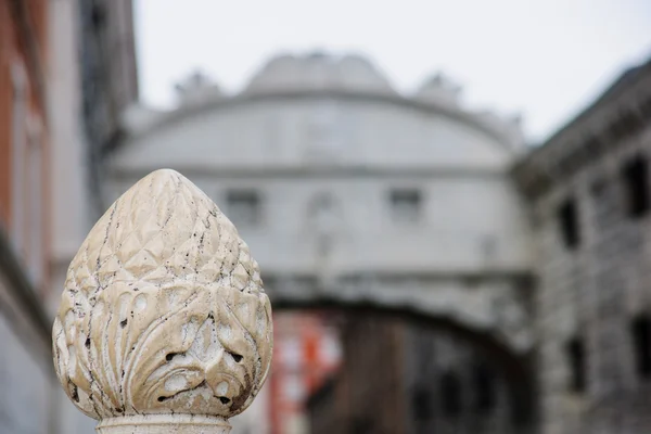 De brug der zuchten, Venetië — Stockfoto