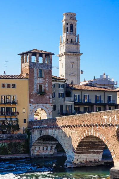 Adige River, Verona — Stockfoto