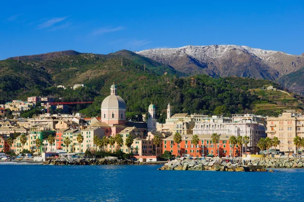 Genua från havet — Stockfoto