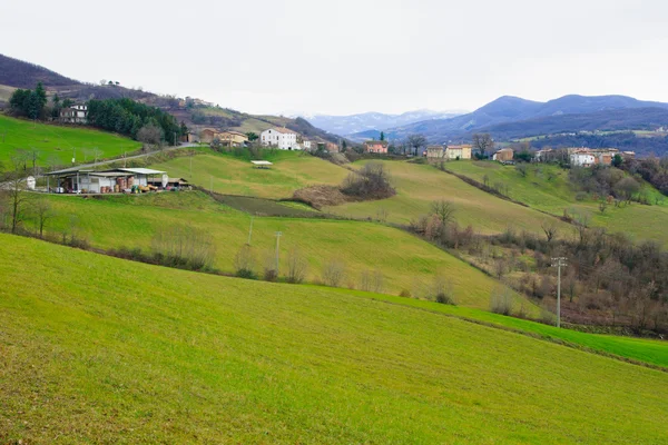 Landsbygden i Piacenza — Stockfoto