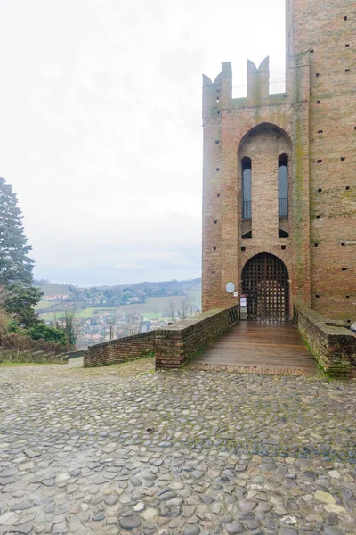 Rocca Viscontea, Castell'Arquato — Stock Photo, Image