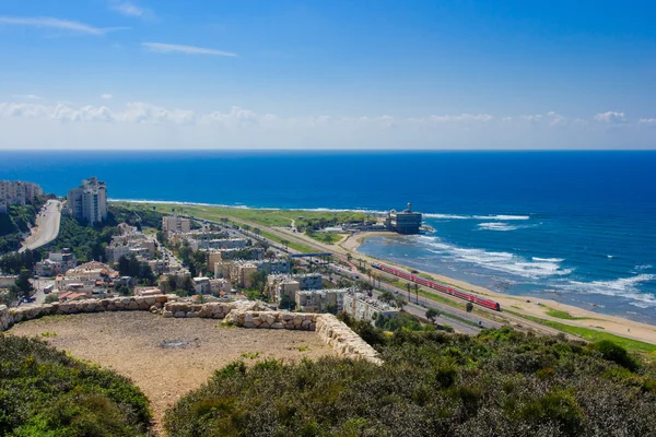 Linia brzegowa Haifa — Zdjęcie stockowe