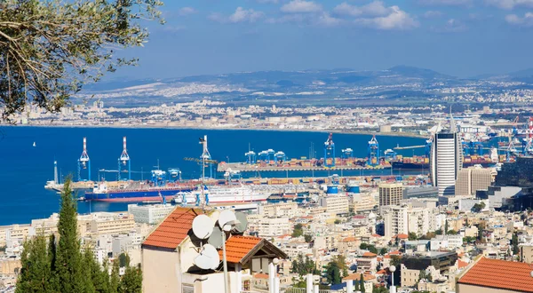 Bahía de Haifa — Foto de Stock