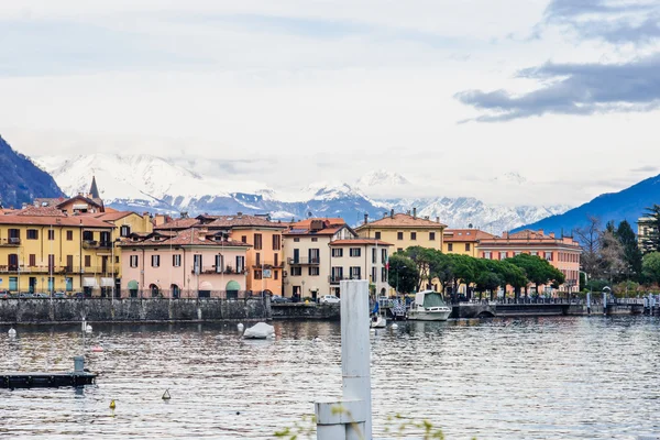 Jezero Como a obec Bellagio — Stock fotografie