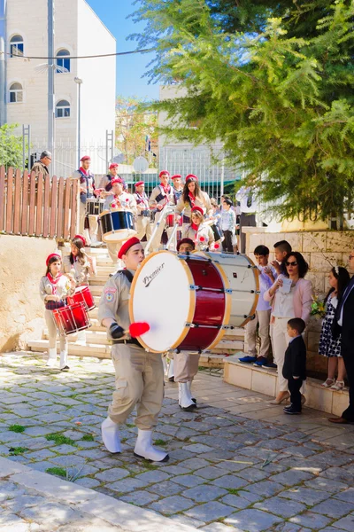 Domenica delle Palme ortodossa a Nazareth — Foto Stock