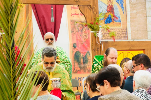 Domingo de Ramos Ortodoxo en Nazaret — Foto de Stock