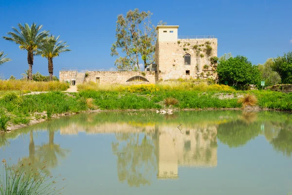 Molino de harina, En Afek — Foto de Stock