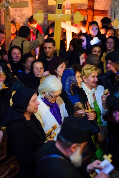 Sexta-feira Santa Ortodoxa em Jerusalém — Fotografia de Stock