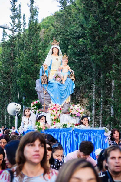 Desfile de Nuestra Señora del Monte Carmelo, Haifa — Foto de Stock