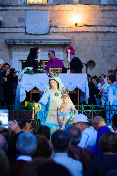 Onze lieve vrouw van de berg Karmel parade, Haifa — Stockfoto