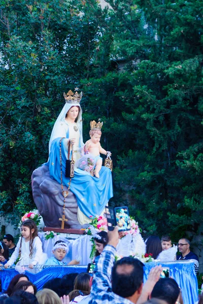 Desfile de Nuestra Señora del Monte Carmelo, Haifa — Foto de Stock