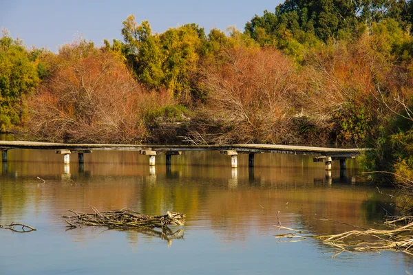 Sendero Elevado, En Afek — Foto de Stock