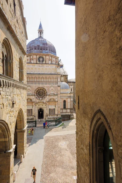 Piazza Vecchia en Bérgamo — Foto de Stock