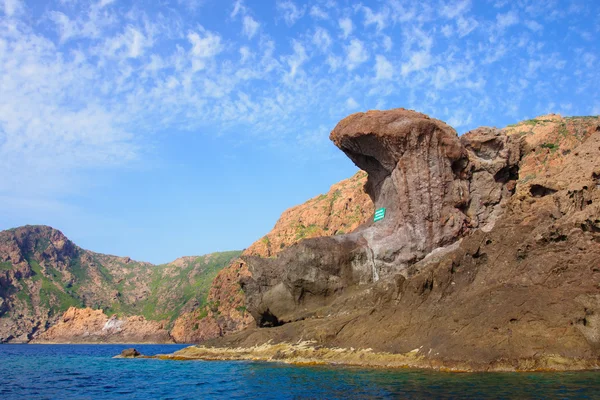 Reserva naturelle de scandola — Fotografia de Stock