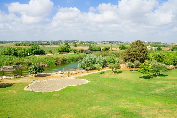 Nahal alexander Naturschutzgebiet — Stockfoto