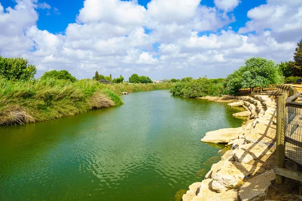 Nahal alexander Naturschutzgebiet — Stockfoto