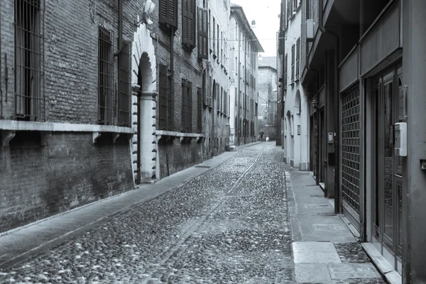 Escena callejera, Ferrara — Foto de Stock