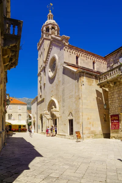 Catedral de San Marcos, Korcula —  Fotos de Stock