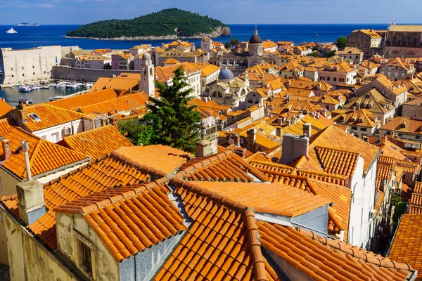 Old City and Port, Dubrovnik — Stock Photo, Image