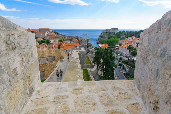 Vieux murs de la ville, Dubrovnik — Photo