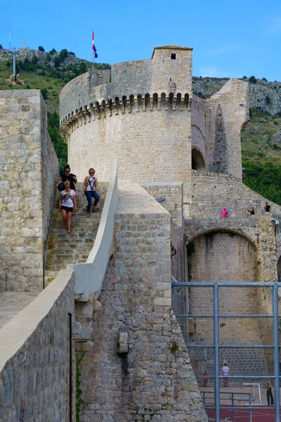 Vieux murs de la ville, Dubrovnik — Photo