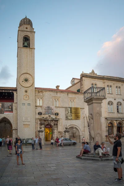 Main Street Scene, Dubrovnik — Stockfoto