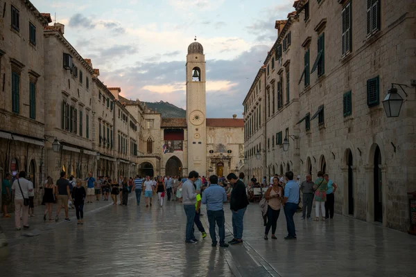 Hauptszene, dubrovnik — Stockfoto