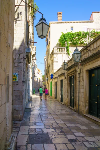 Straßenszene, dubrovnik — Stockfoto