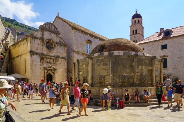 Büyük Onofrio'nın çeşme, Dubrovnik — Stok fotoğraf