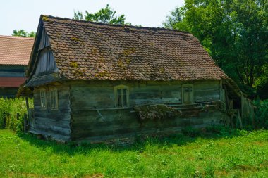 Tipik bir ahşap ev, Hırvatistan