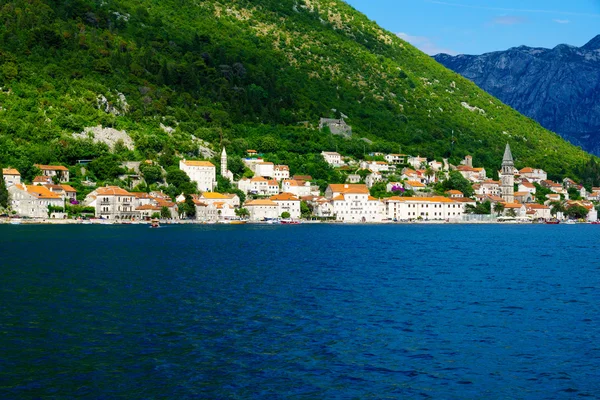 Widok na Perast — Zdjęcie stockowe