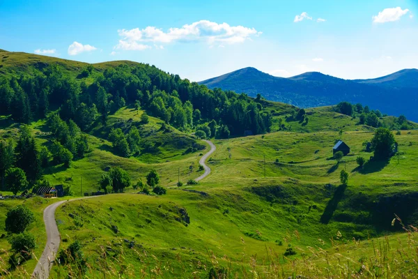 Durmitor and Country Road — Stock Photo, Image