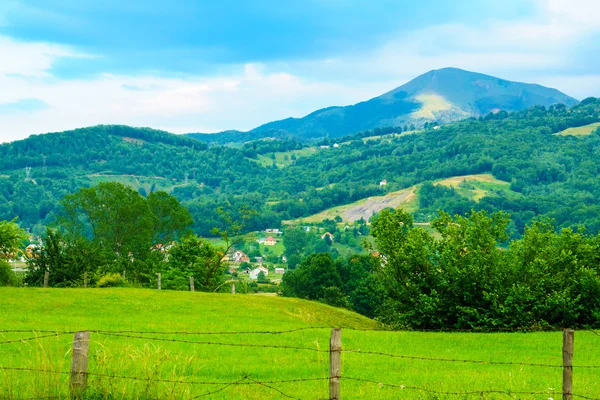 Countryside landscape near Mojkovac — Stock Photo, Image