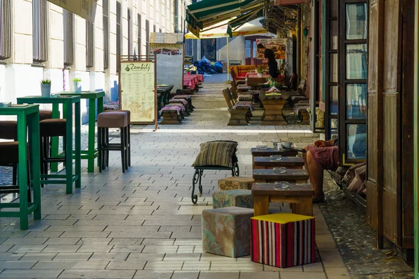 Street scene, Sarajevo — Stock fotografie