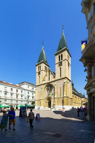 Sacred Heart katedralen, Sarajevo — Stockfoto