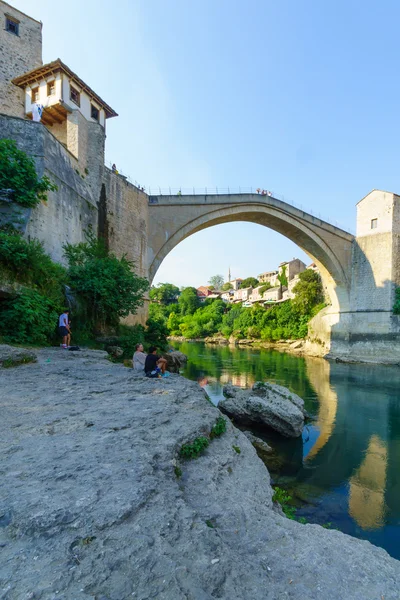 Régi hídhoz (Stari Most), Mostar — Stock Fotó