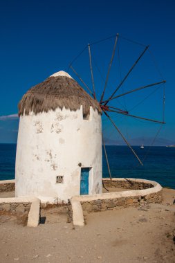 Mykonos için yapılan yel değirmeni