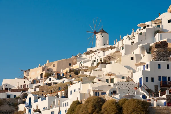 Scène de coucher de soleil à Oia, Santorin — Photo