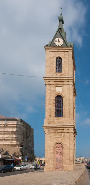 Jaffa relógio quadrado — Fotografia de Stock