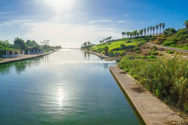 Parco fluviale Hadera — Foto Stock