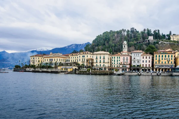 Comosjön och Bellagio — Stockfoto